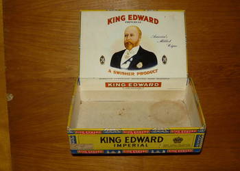 Pudełko po cygarach King Edward Imperial Pudełko po cygarach King Edward Imperial