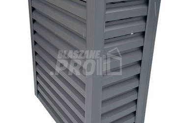 Osłona pompy ciepła 90x40x140 cm antracyt GP321