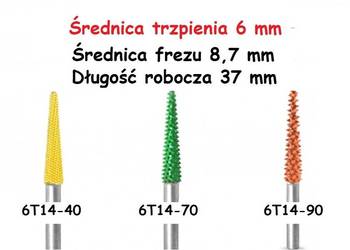 frez trzpieniowy tarnik do drewna fi 9 mm 6T14 SABURRTOOTH