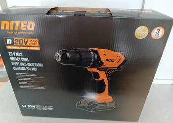 Wiertarko-wkrętarka udarowa Niteo 20V MAX walizka