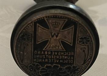 Stempel niemiecki z Krzyżem Żelaznym, II wś