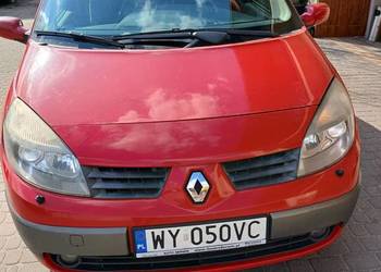 Scenic 2005 automat 1.6 Benz LPG na części lub do naprawy, aktual do środy