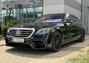 Mercedes S 63 AMG 26 000 km! Bezwypadkowy. Noktowizor. Masaże. Idealny sta…