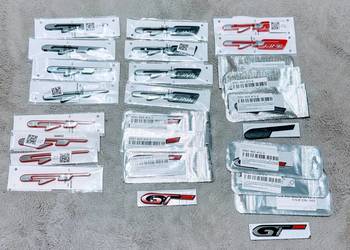 Emblematy GT LINE Peugeot, Citroen i inne