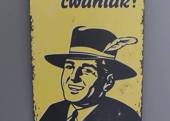 metalowy plakat Poster Plate, blaszany, 45x28 cm