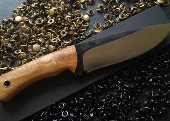 Nóż Ręcznie Robiony Custom Bishcraft Dąb