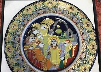 Talerz dekoracyjny Rosenthal Björn Wiinblad 1981r