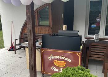 Wózek gastronomiczny do hot-dogów