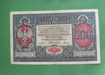 Stary Polski banknot