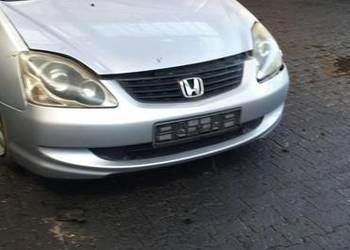 Honda civic vii polift 5d lampa zderzak konsola lusterko alternator maska