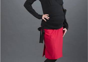 44 XXL Bluzka ciążowa Daphne Black do karmienia