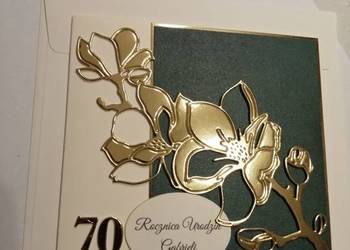 Kartka w kopercie z okazji 70 urodzin