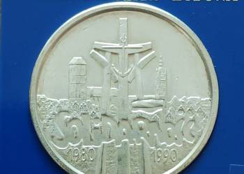 100 000 zł Solidarność 1990 r. - TYP "B" - mennicze