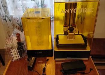 Drukarka 3D anycubic + urządzenie do mycia Wash&Cure 2.0