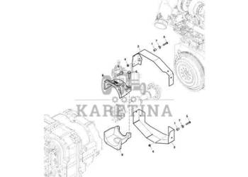 John Deere 9470RX - Element ustalający R553813 (Silniki pomocnicze)