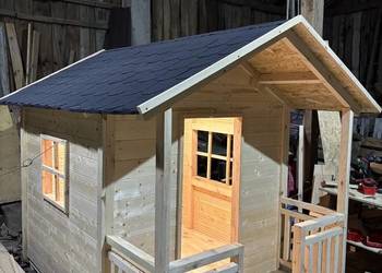 DOMEK dla dzieci drewniany