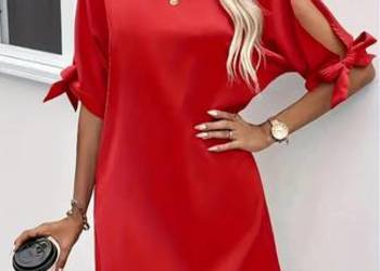 Sukienka czerwona roz.XL