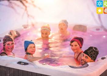 Ogrodowe jacuzzi całoroczne VISKAN TROLLO 5 os., 26 dysz