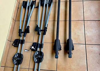 Bagażnik dachowy / belki dachowe THULE plus 2 uchwyty rowerowe Thule F