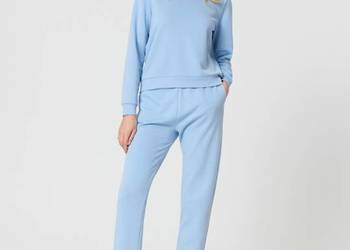 niebieska bluza z kapturem Sinsay, rozm. S