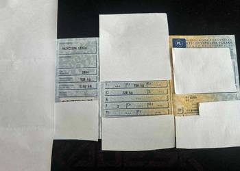 pozostałość po przyczepce wiola 2 osiowa dmc 750kg