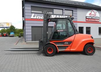 Wózek widłowy Linde H80D-03/1100 Przesuw boczny Kaup , tylko 852 mth !!!