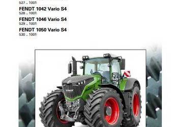 Fendt Vario 1038 1042 1046 1050 instrukcja naprawy PL