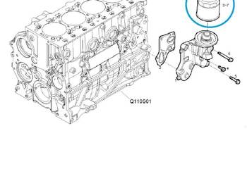 Filtr oleju 5802431043 / LS Tractor / 40539953
