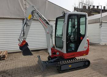 Wynajem minikoparka 1.8 tony - Takeuchi TB216! Bez operatora!