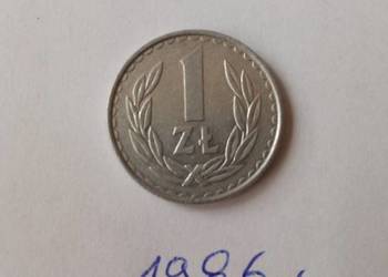Stara moneta 1 zł 1986 r. PRL wysyłka