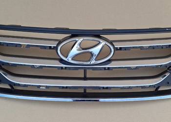 HYUNDAI SANTA FE 3 III 12- GRILL ATRAPA CHŁODNICY CHROM ORYGINAŁ