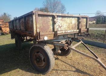 Przyczepa rolnicza dwuosiowa wywrotka