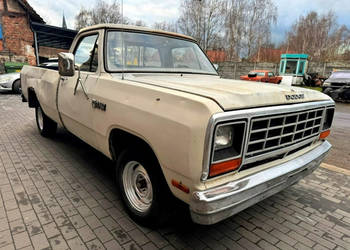 Dodge RAM Dodge Ram Pickup Short Krótki Pali 5200 cm3 TANIO I (1981-1993)