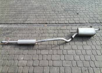 TŁUMIK KOŃCOWY ŚRODKOWY OPEL CORSA C 1.2 16V KOMPLET