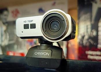 Kamerka Internetowa Canyon CNR-FWC120H 720p HD Mikrofon USB 2.0.