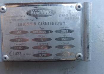 Zbiornik na powietrze sprezarki