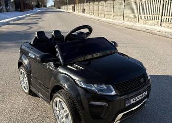 Samochód elektryczny Rapid Racer 12V EVA czarny