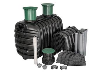 oczyszczalnia ścieków do 6 osób epurbio graf zestaw tunele Graf 300l