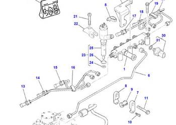 Massey Ferguson 5475 katalog części