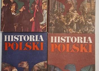 Historia Polski 4 tomy Jerzy Wyrozumski Józef A Gierowski J Buszko
