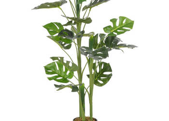 Sztuczna monstera z doniczką zielona 100 cm WM-280182