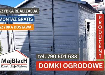 Schowek do Ogrodu / Mała Wiatka / Wiata na Narzędzia  | Garaże – MajBlach