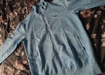 Komplet dresowy Lacoste Tracksuit - błękitny rozmiar L promocja