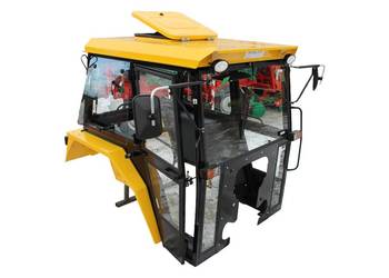 Kabina ciągnikowa kabiny C330 C-330 Naglak Elegant Ral 1003 z błotnikami