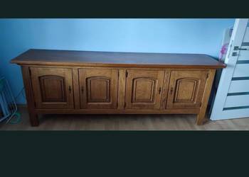 Komoda dębowa, duża solidna