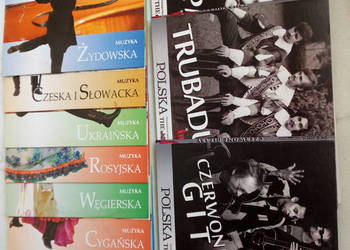 Kolekcja 8 plyt CD z muzyka roznych krajow
