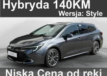 Toyota Corolla Hybryda 140KM 1,8 Style Kamera Dostępny od ręki ! Super Cen…