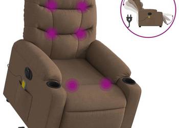 vidaXL Podnoszony fotel masujący, elektryczny, rozkładany(SKU:3206676)