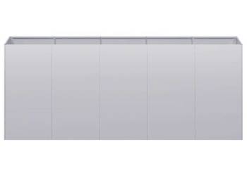 vidaXL Doniczka 200x40x80 cm Stal ocynkowana(SKU:860729)