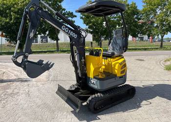 Minikoparka gąsienicowa GG1600, silnik Kubota